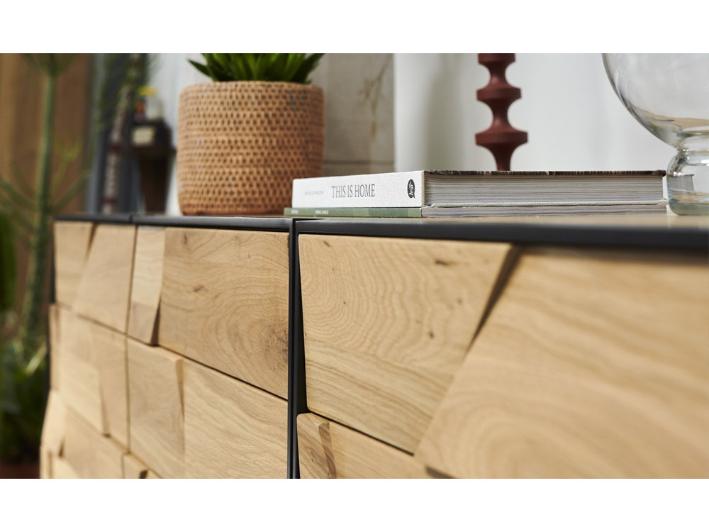 KAPLA - Enfilade 4 portes avec option tiroir intérieur 