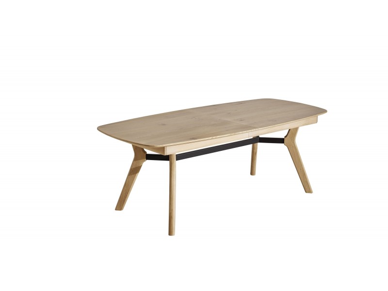 OLYMPE - Table 180 x 100 y c 2 allonges (80 + 40)