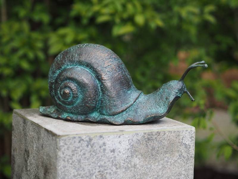 Statue en bronze : Escargot