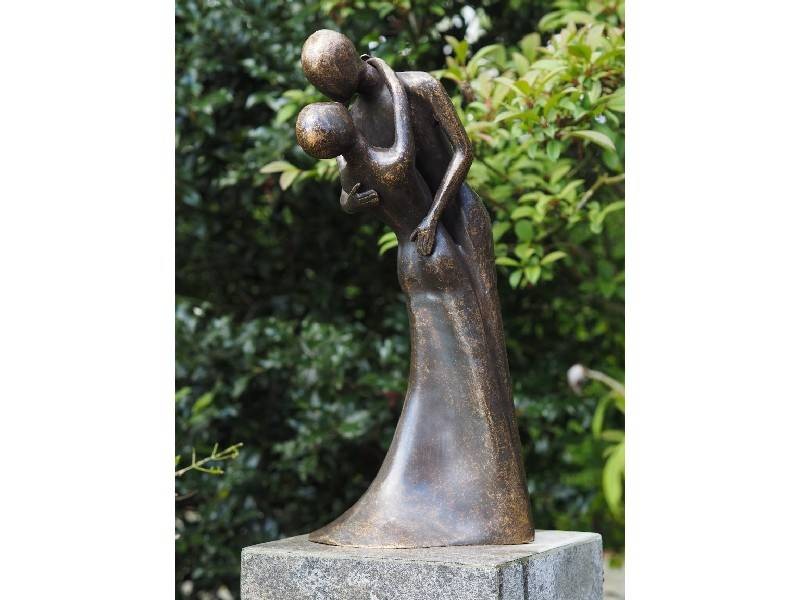 Statue en bronze : Couple danse de salon