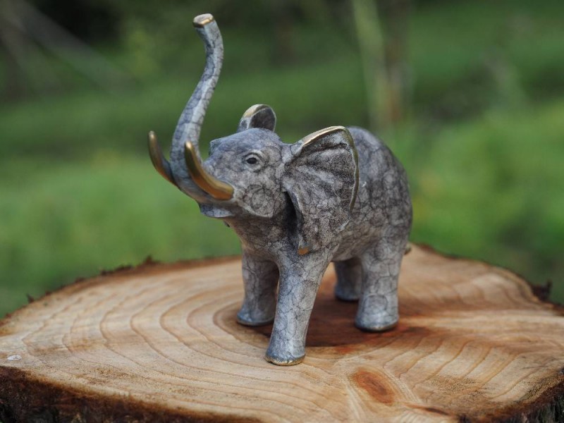 Statue en bronze : Petit Elephant