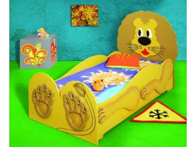 PETIT LIT LION ENFANT