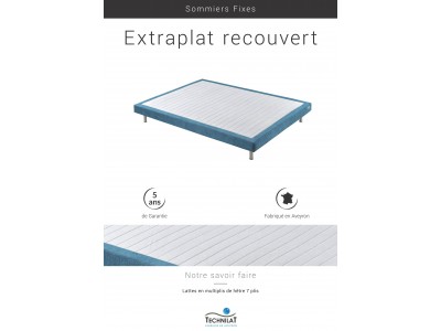 Sommier Fixe EXTRAPLAT RECOUVERT TECHNILAT 