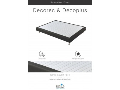 Sommier Fixe DECOREC DECOPLUS TECHNILAT 