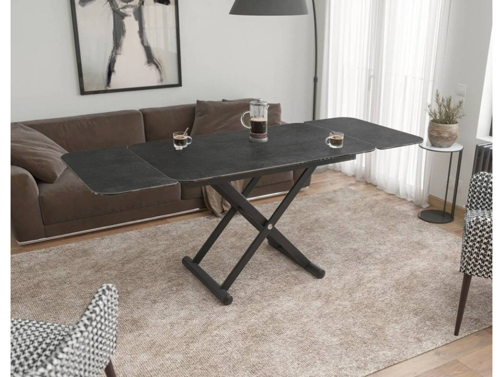 Table relevable céramique AKAENO 