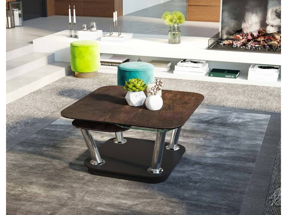 Table basse 4 Plateaux AKAQUA 