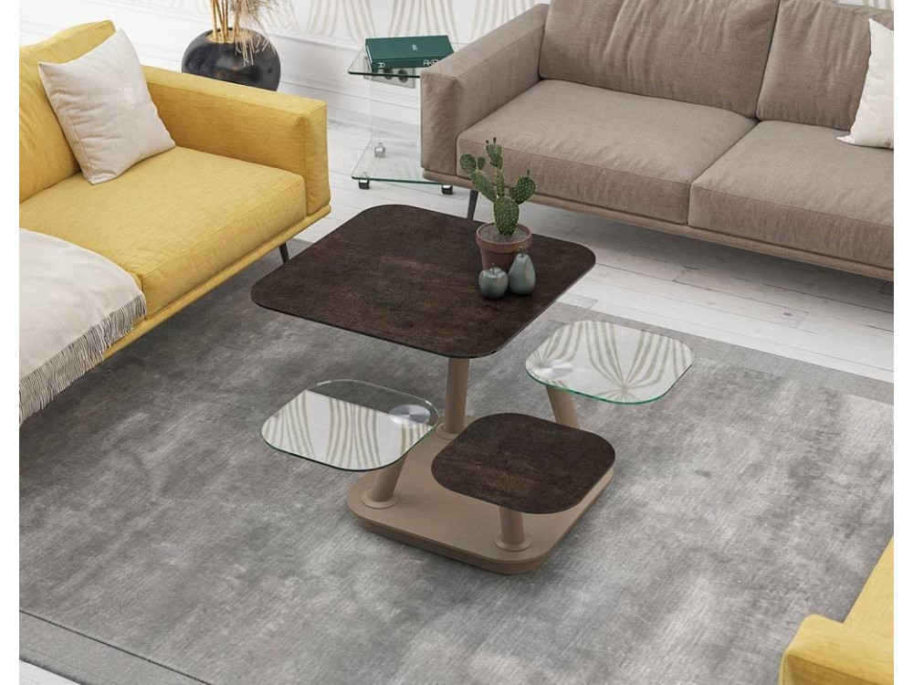 Table basse 4 Plateaux AKAQUA 