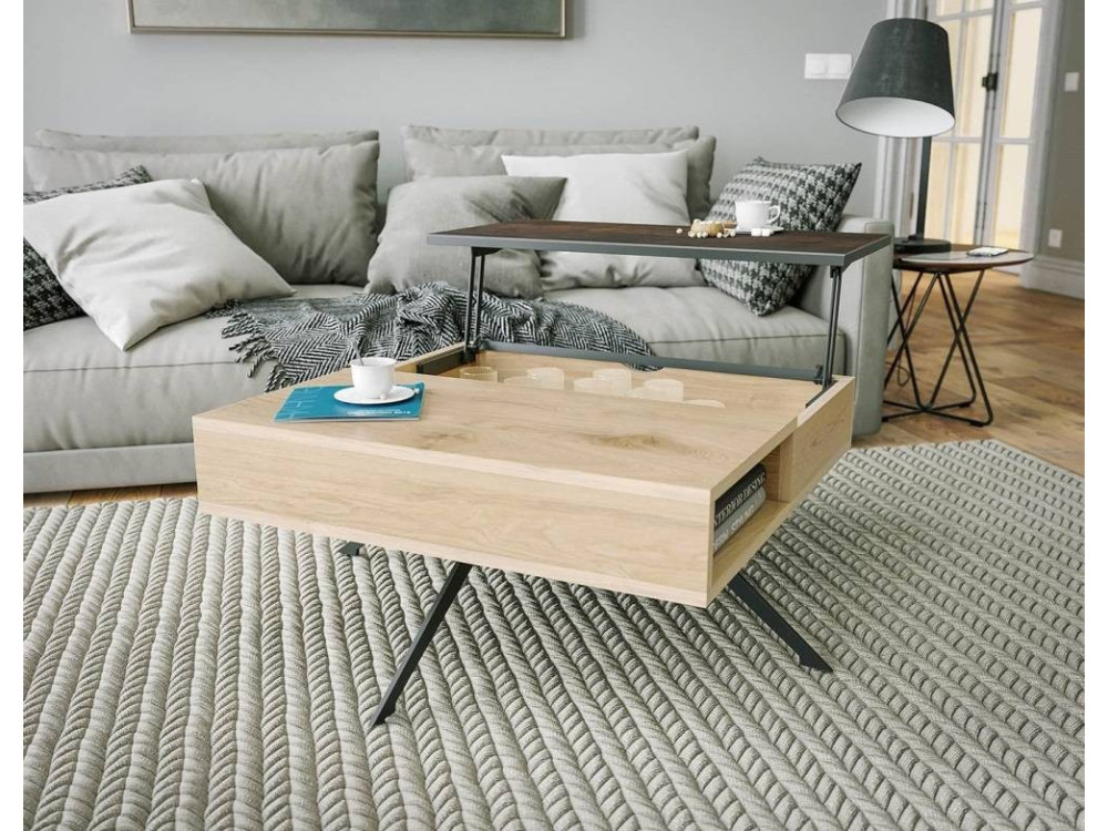 Table basse dinette pivotante AKADAK 