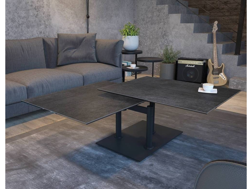 Table basse double plateau céramique AKAOPE 