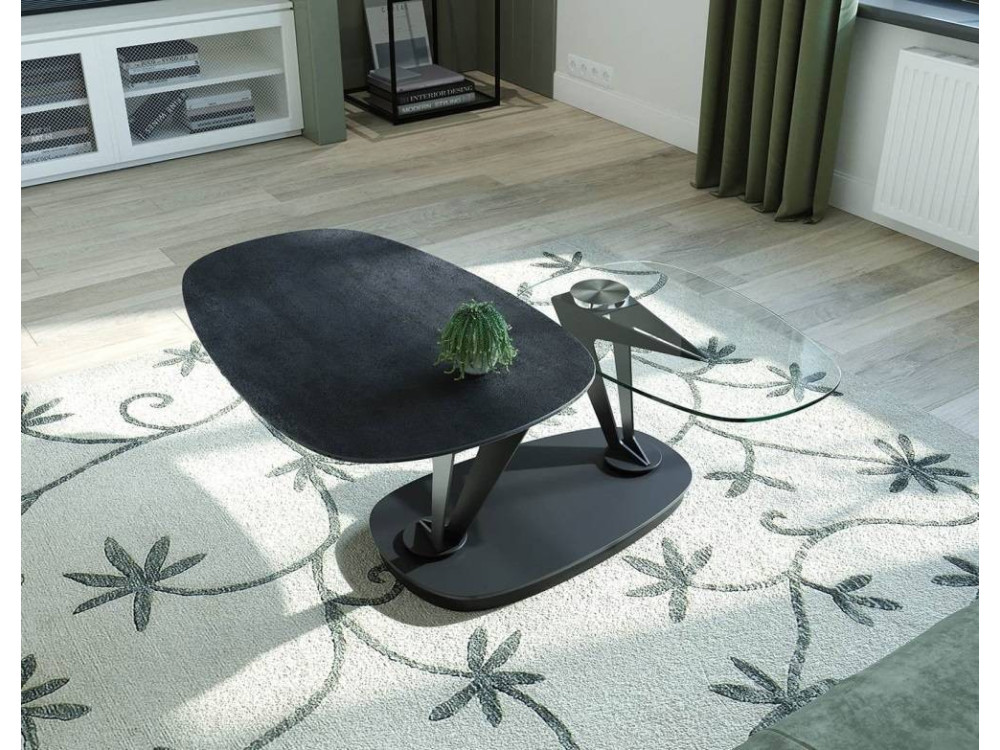 Table basse ovale céramique AKAOSI 