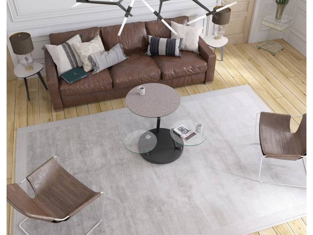 Table basse ronde céramique AKABOU 