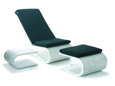 Fauteil et Pouf Equinoxe 