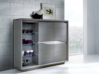 Meuble d'Appui 2 portes coulissantes– Ceram Atelier de Langres 