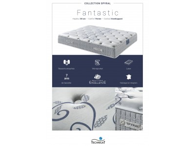 Matelas TECHNILAT SPYRAL FANTASTIC 