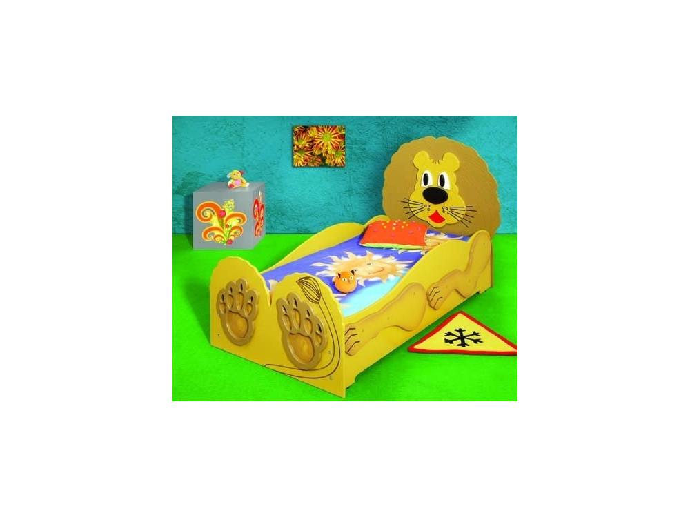 PETIT LIT LION ENFANT 