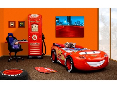 LIT VOITURE CARS Mc QUEEN LUXE ENFANT 