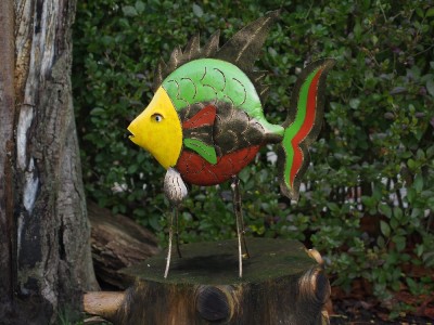 Décoration métal : Poisson grand