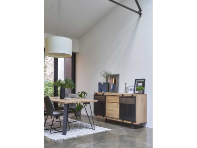 Enfilade L.170 bois & métal / FUSION