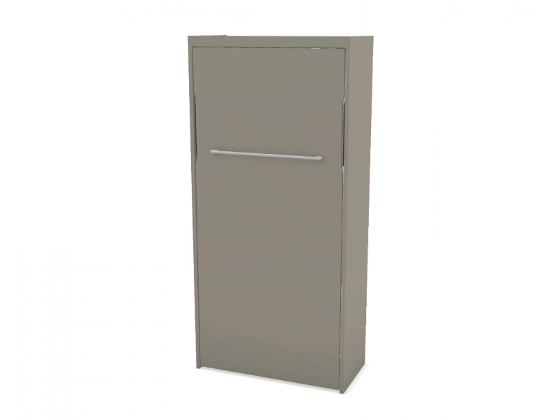 MAGIK - Armoire lit escamotable verticale 1 personne 3 coloris